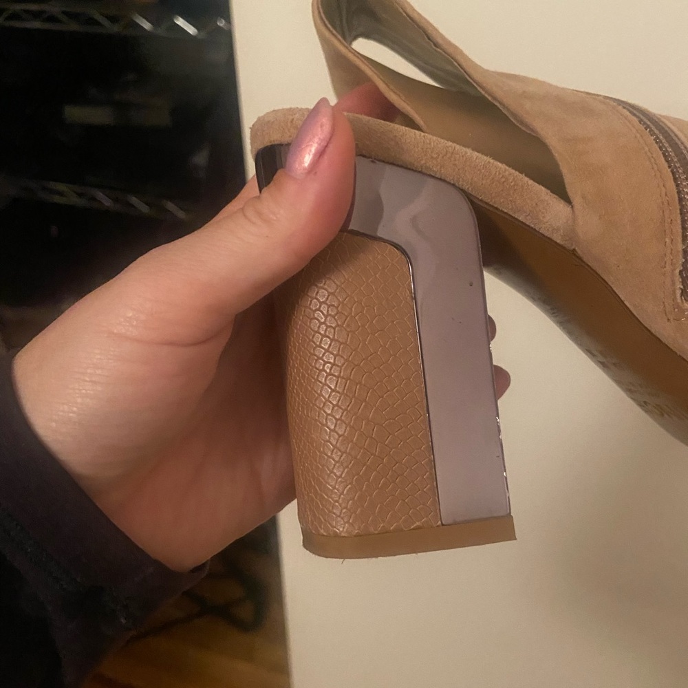 Vince chunky heel